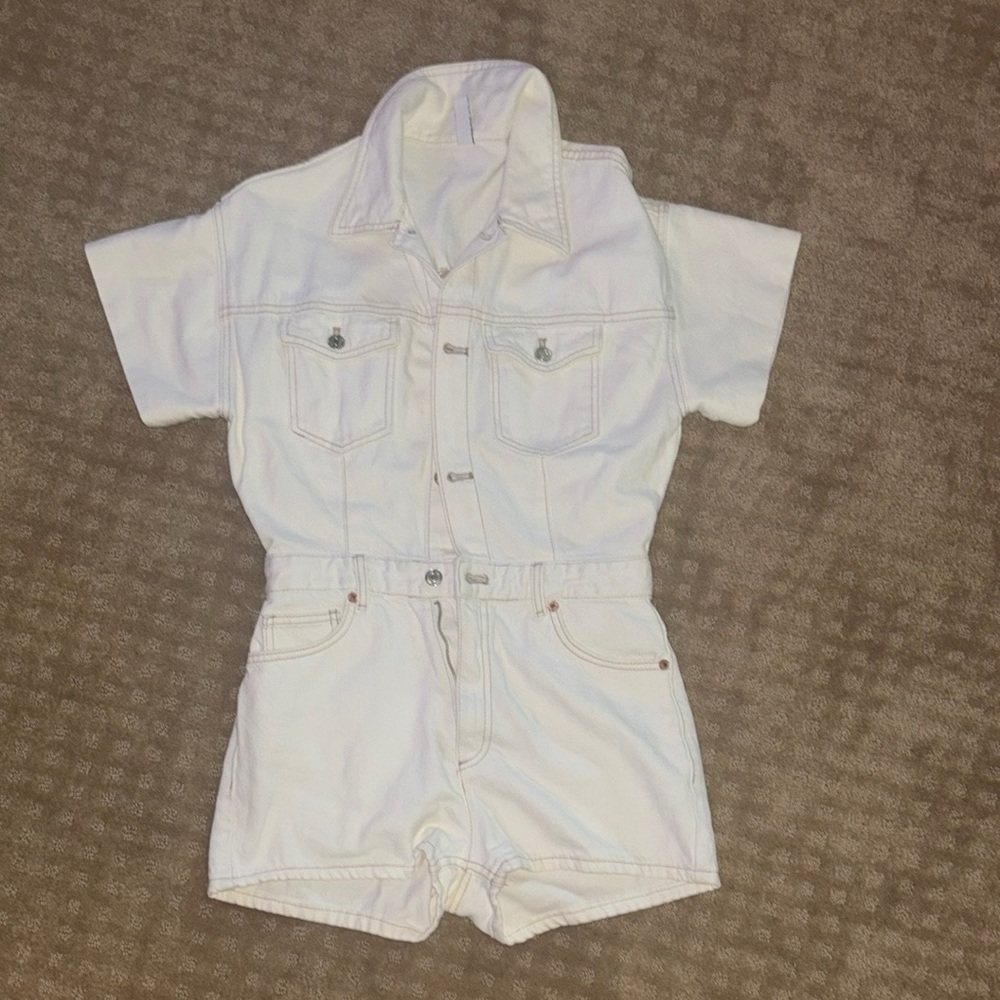 Zara cream romper